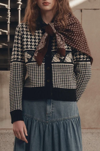 The Pony Cardigan | Black