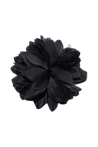 Floral Brooch | Black