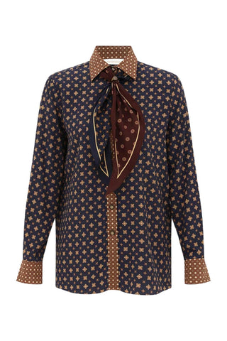 Relaxed Shirt | Multi Geo Print