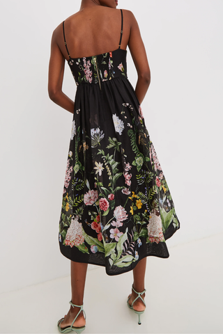 Pero Midi Dress | Bloomsfield Black