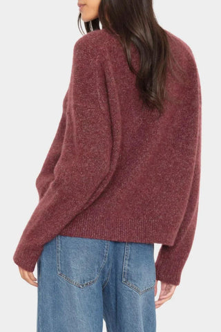 Lela Sweater | Brick Fire