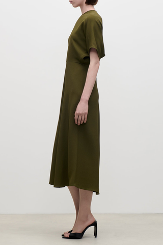Eleanor Midi Dress | Green