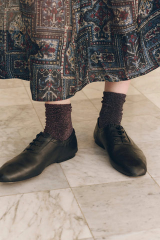 The Lurex Socks | Amethyst