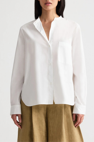 Tied Down Shirt | White