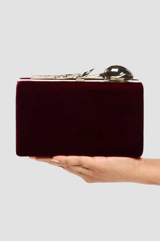 Bloom Clutch | Merlot