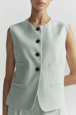 Georgie Vest | Pale Mint