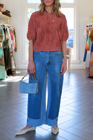 Vayda Top | Chestnut