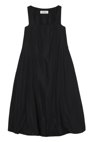 Technical Volume Dress | Black