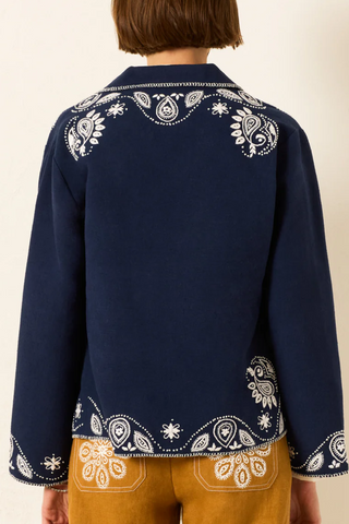 Francis Harbor Bandana Jacket | Blue Harbor