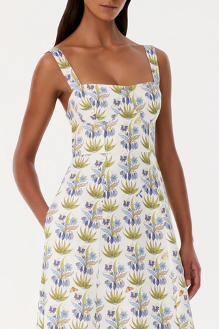 Azzurra Dress | Celestine Flower Blue