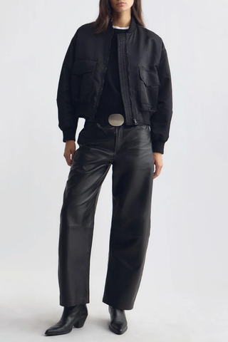 McGuire Bomber Jacket | Black