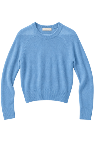 Jayne Layering Crewneck | Coastal Blue