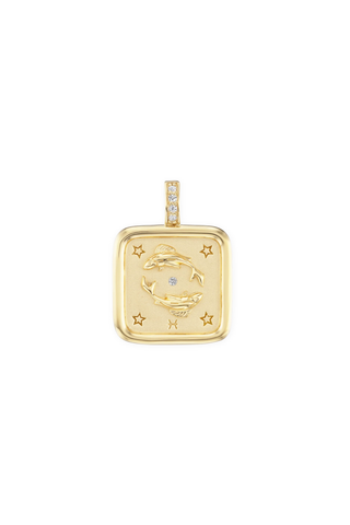 Mini Pisces Zodiac Pendant