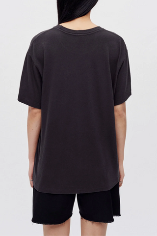 90s Easy Tee Dancefloor Calling | Washed Black