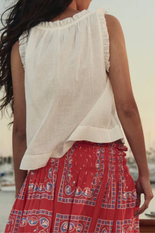 The Vignette Top | White