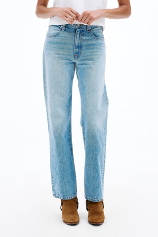 Kendra High Rise Straight Jean | Back To Zero