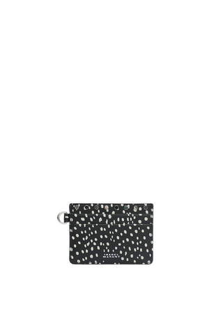 Card Holder | Black/Ecru
