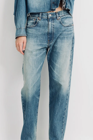 Lucy Boyfriend Jean | Glenmore Blue