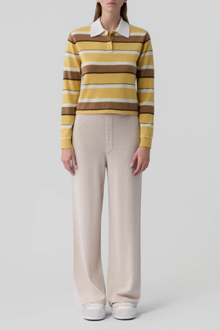 Cropped Stripe Rugby | Sole Combo