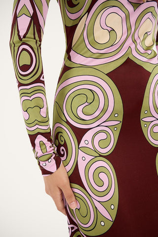 Slinky Swing Dress | Kells Swirl Placeé