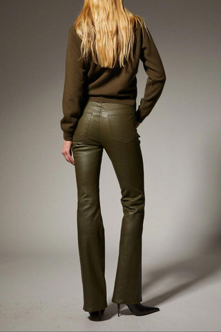 5 Pocket Micro Flare Pant | Olive