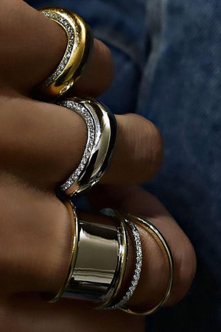 Ring Illusion | Yellow Gold & Diamonds