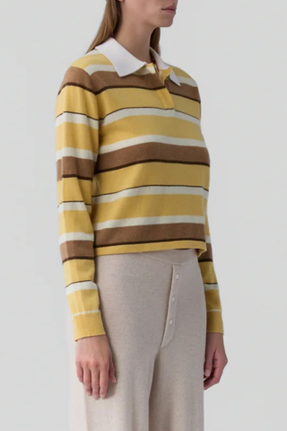 Cropped Stripe Rugby | Sole Combo