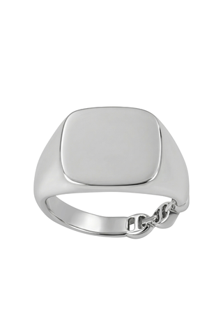 Rectangle Signet Ring | .925 Sterling Silver
