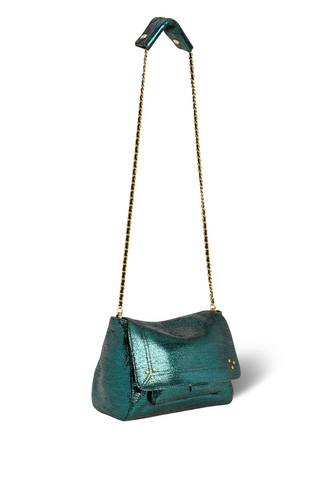 Lulu M Bag | Lamé Vert