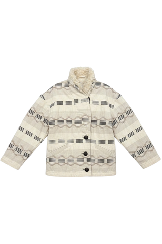 Qayla Coat | Ecru