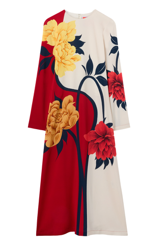 Long Sleeve Swing Dress | Queen Peony