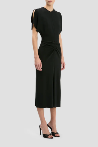 Bela Midi Dress | Black
