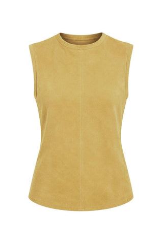 Miuccia Suede Top | Ble