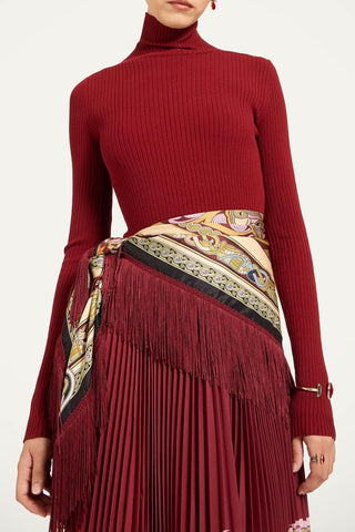Reversible Fringe Foulard | Kells Placeé
