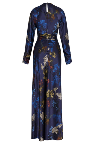 Montgomery Dress | Elysian Flora Navy