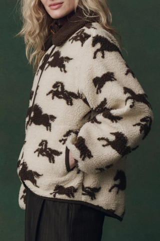 The Pasture Jacket | Cream w/ Hickory