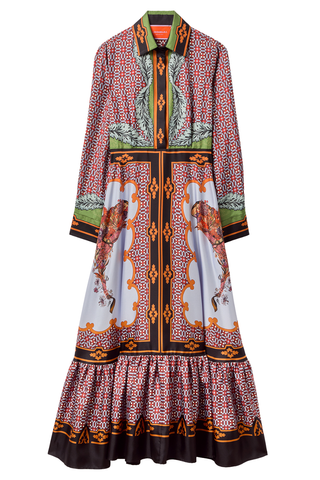 Long Sleeve San Pietro Dress | Mariposa Placée Celeste