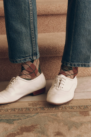The Argyle Socks | Camel Multi
