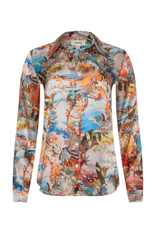 Tyler Blouse | Multi Collage