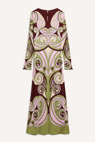 Slinky Swing Dress | Kells Swirl Placeé