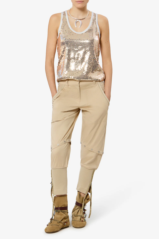 Renelle Tank | Gold