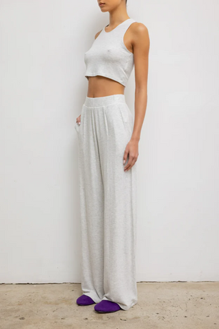 Lauren Pleated Pocket Pant | Cloud