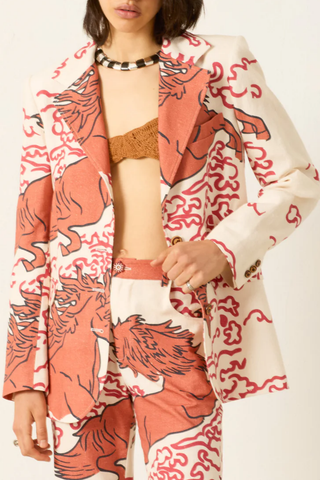 Afternoon Rouge Pegasus Blazer | Off-White