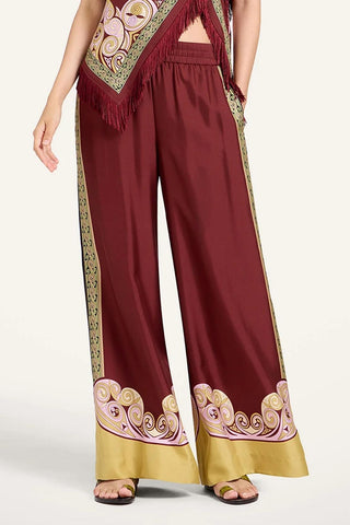 Palazzo Pants | Kells Swirl Placeé