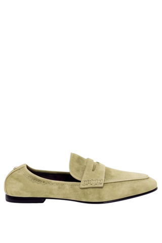 Danna Suede Loafer | Light Camel