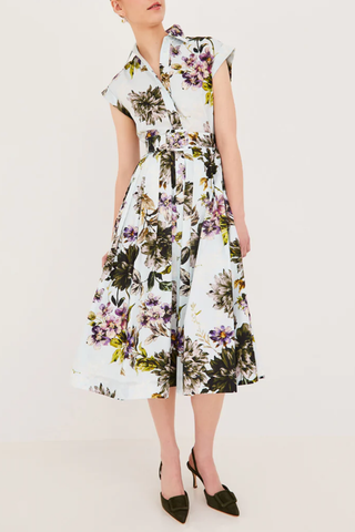 Octavia Dress | Margaux Bloom Blue