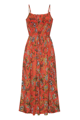 Carmen Dress | Clover Orange