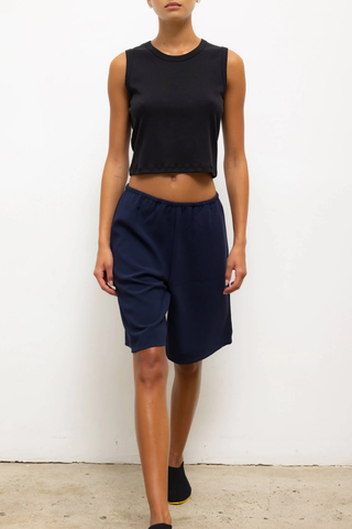 Nando Sleeveless Crew | Black