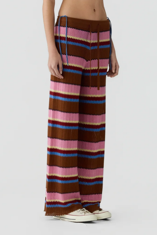 Palazzo Pant | Burnt Sienna Combo