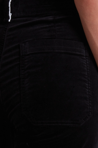 Sailor Velvet Jean | Black